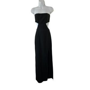 Superdown Black Paola Maxi Dress Size XS
